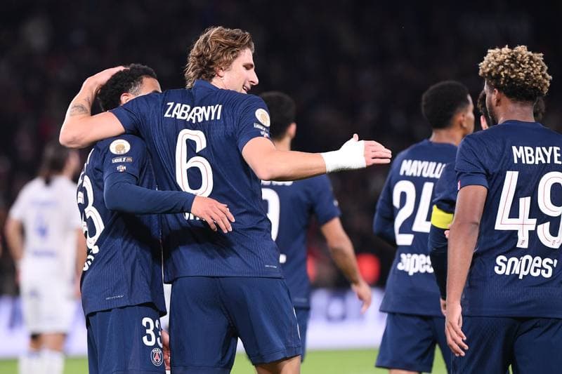 Football. Ligue 1. Paris Saint-Germain - AJ Auxerre. 27.09.2025