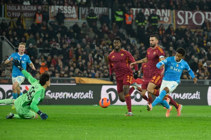 Football. Serie A. AS Roma - SSC Napoli. 30.11.2025