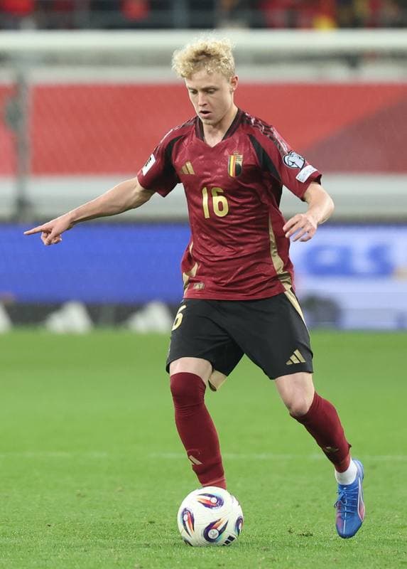 Football. FIFA World Cup Qualifiers. Belgium - North Macedonia. 10.10.2025