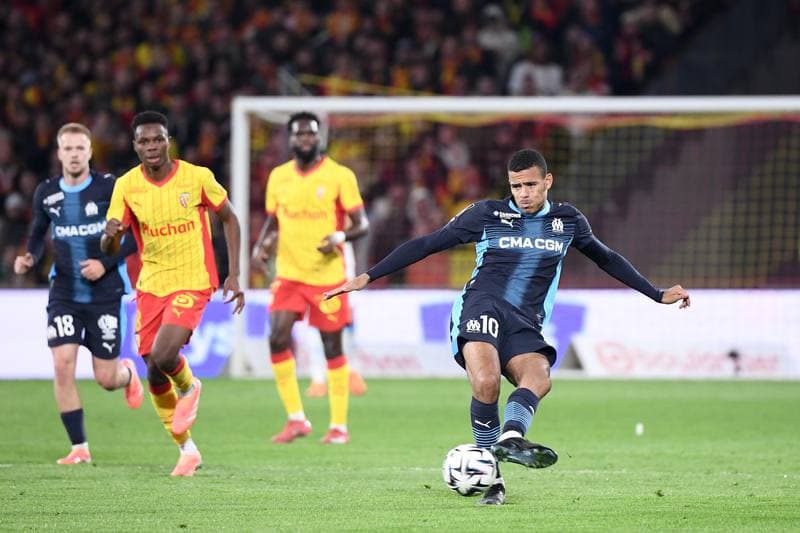 Football. Ligue 1 McDonald's. RC Lens - Olympique de Marseille. 25.10.2025