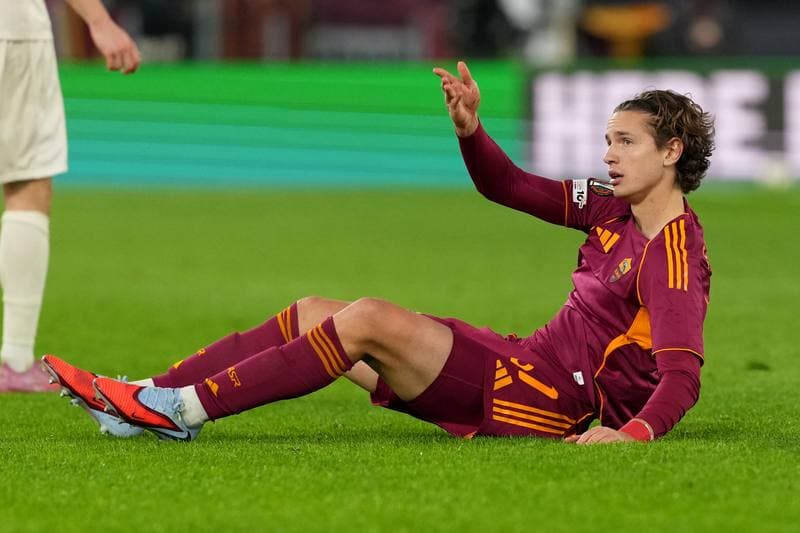 Football. UEFA Europa League. AS Roma - FC Midtjylland. 27.11.2025