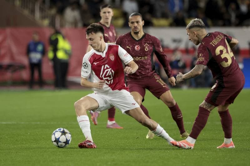 Football. UEFA Champions League. AS Monaco - Galatasaray. 09.12.2025
