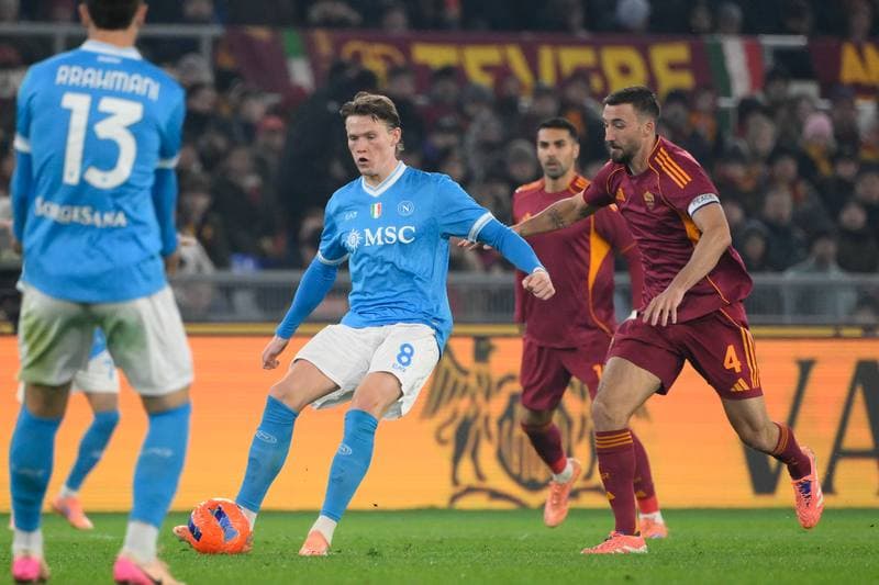 Football. Serie A. AS Roma - SSC Napoli. 30.11.2025