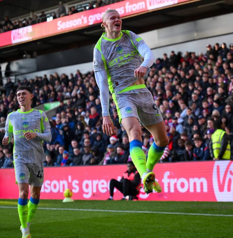 Football. Premier League. Crystal Palace - Manchester City. 14.12.2025