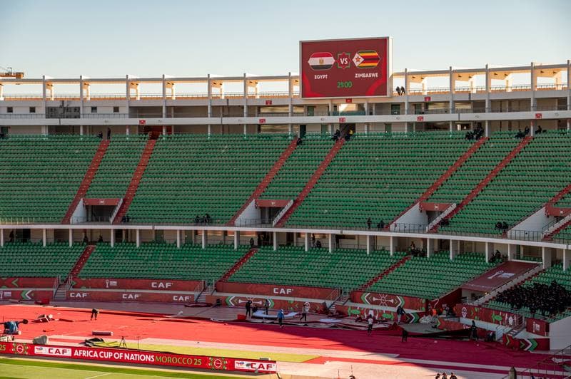 Football. Africa Cup of Nations. Egypt - Zimbabwe. 22.12.2025
