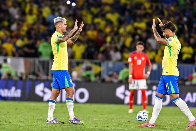 Football. FIFA World Cup Qualifiers. Brazil - Chile. 04.09.2025