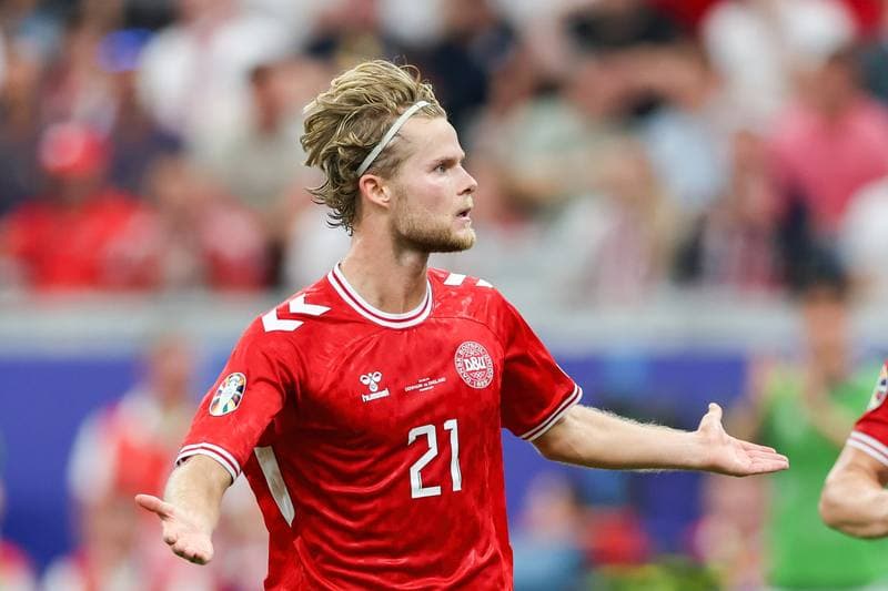 Football. UEFA EURO 2024. Denmark - England. 20.06.2024