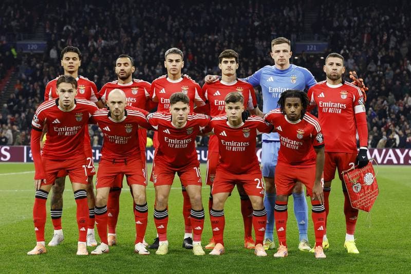 Football. UEFA Champions League. AFC Ajax - SL Benfica. 25.11.2025