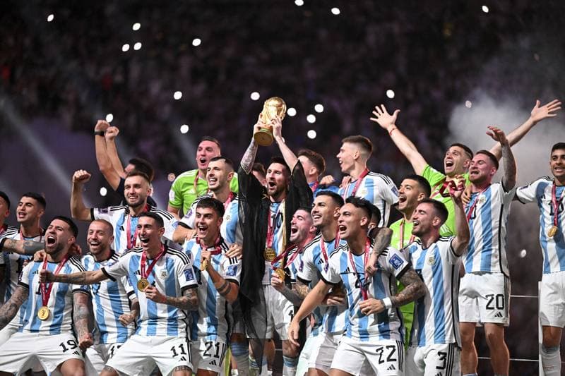 Football. FIFA World Cup. Argentina - France. 18.12.2022