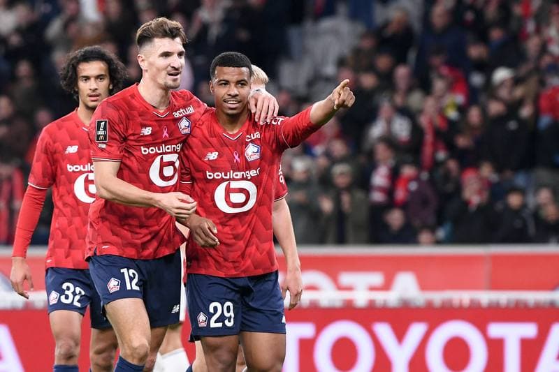 Football. Ligue 1 McDonald's. LOSC Lille - FC Metz. 26.10.2025