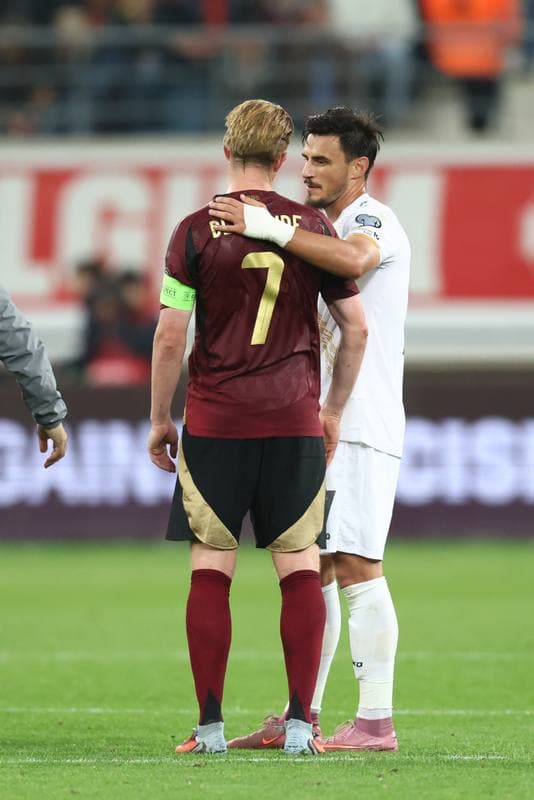 Football. FIFA World Cup Qualifiers. Belgium - North Macedonia. 10.10.2025