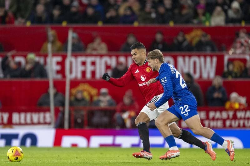Football. Premier League. Manchester United - Everton. 24.11.2025