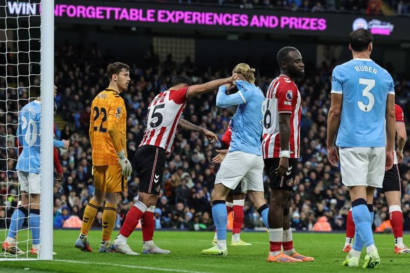 Football. Premier League. Manchester City - Sunderland. 06.12.2025
