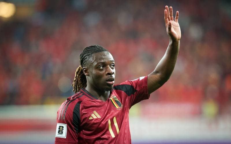 Football. FIFA World Cup Qualifiers. Belgium - North Macedonia. 10.10.2025