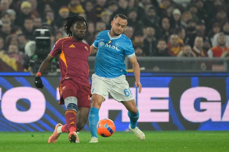 Football. Serie A. AS Roma - SSC Napoli. 30.11.2025