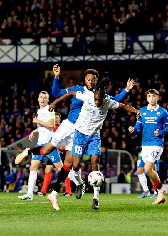 Football. UEFA Europa League. Rangers - KRC Genk. 25.09.2025