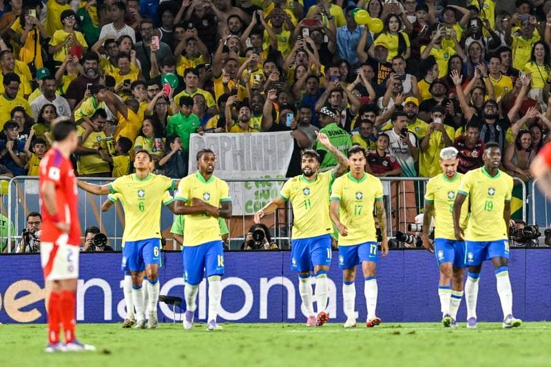 Football. FIFA World Cup Qualifiers. Brazil - Chile. 04.09.2025