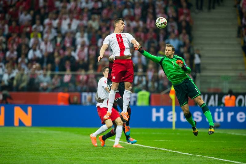 Football. UEFA EURO 2016 Qualifiers. Poland - Germany. 11.10.2014