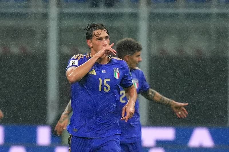Football. FIFA World Cup Qualifiers. Italy - Norway. 16.11.2025