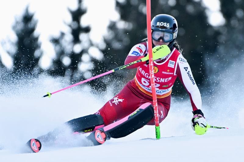 Alpine Skiing. Audi FIS World Cup. Women's Slalom. 04.01.2026