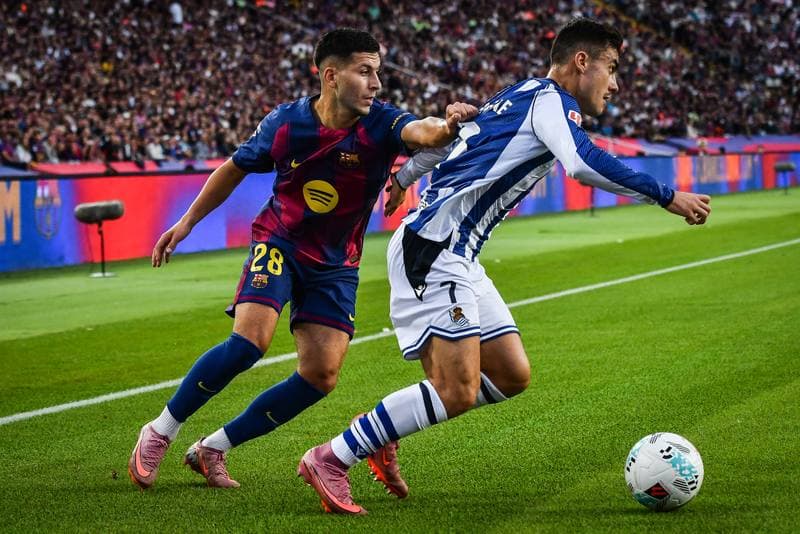 Football. La Liga. Barcelona - Real Sociedad. 28.09.2025