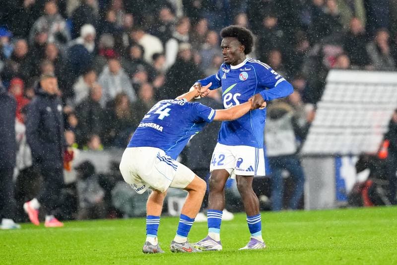 Football. Ligue 1. RC Strasbourg Alsace - Olympique de Marseille. 26.09.2025