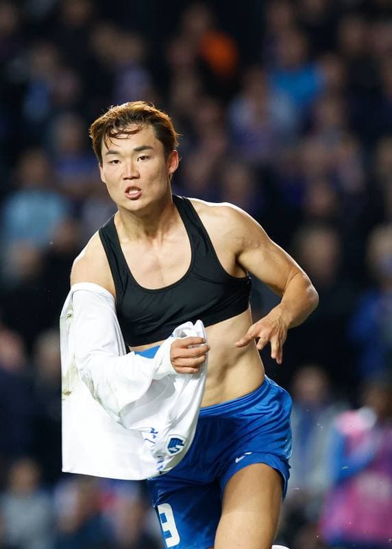 Football. UEFA Europa League. Rangers - KRC Genk. 25.09.2025