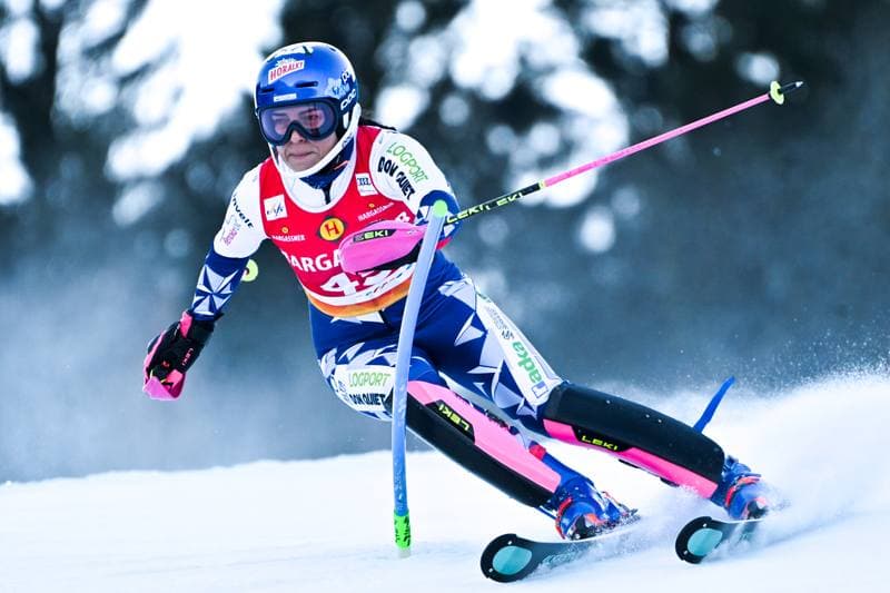 Alpine Skiing. Audi FIS World Cup. Women's Slalom. 04.01.2026