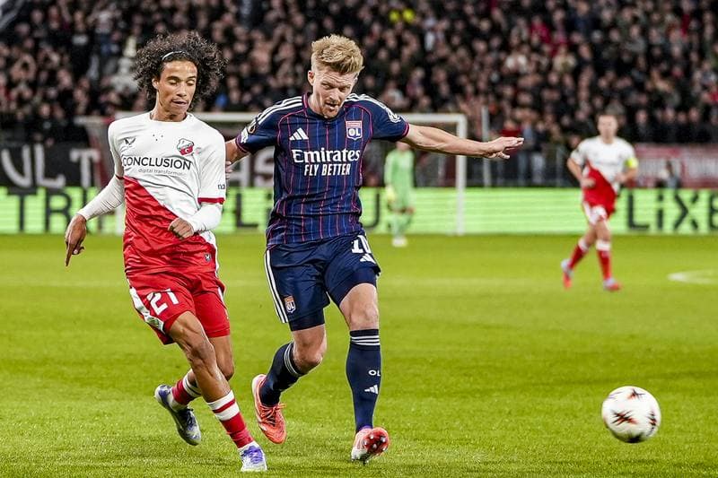 Football. UEFA Europa League. FC Utrecht - Olympique Lyon. 25.09.2025