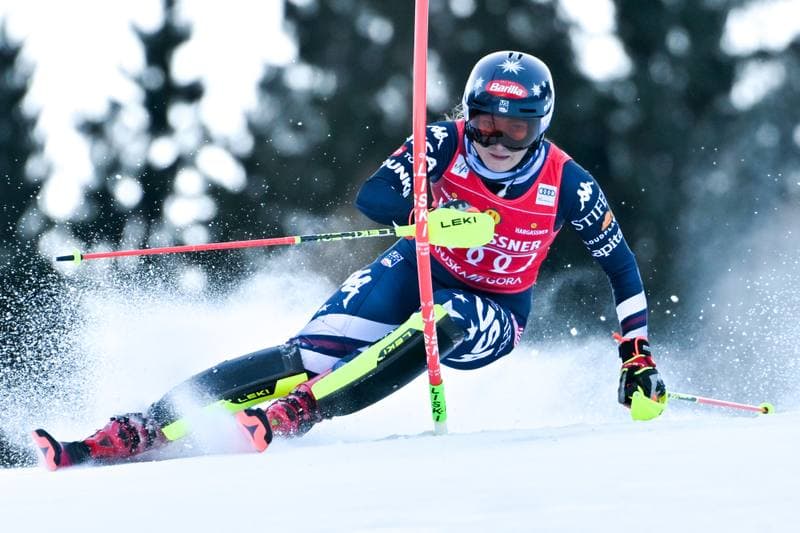 Alpine Skiing. Audi FIS World Cup. Women's Slalom. 04.01.2026