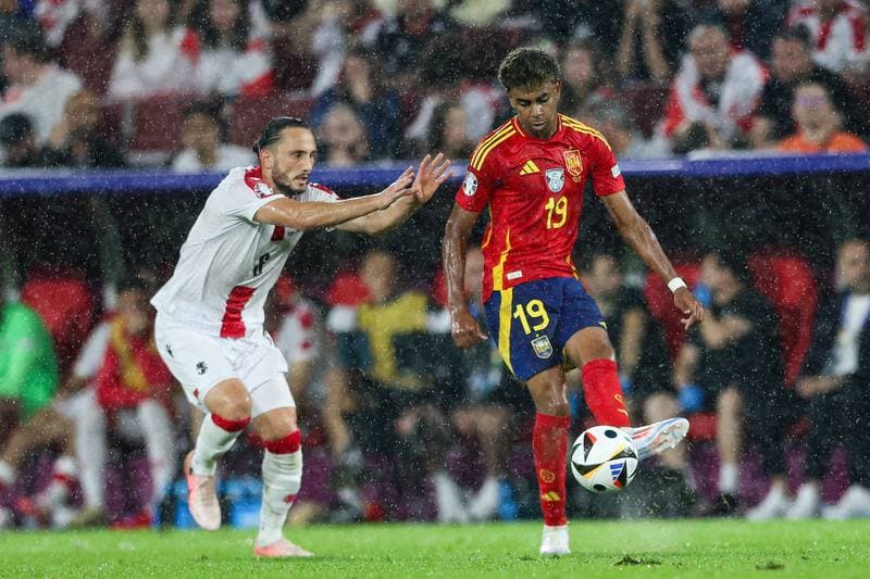 Football. UEFA EURO 2024. Spain - Georgia. 30.06.2024