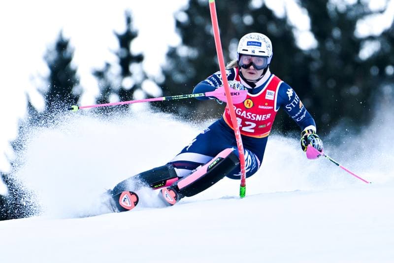 Alpine Skiing. Audi FIS World Cup. Women's Slalom. 04.01.2026
