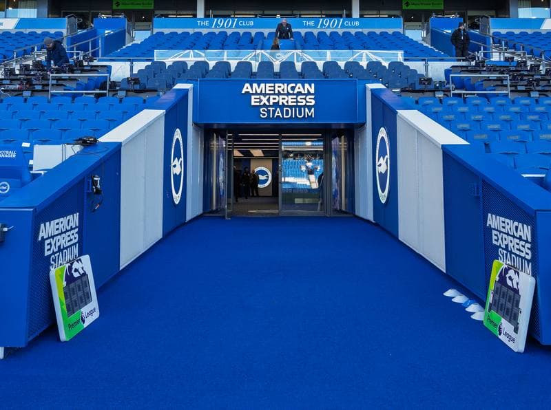 Football. Premier League. Brighton and Hove Albion - Burnley. 03.01.2026