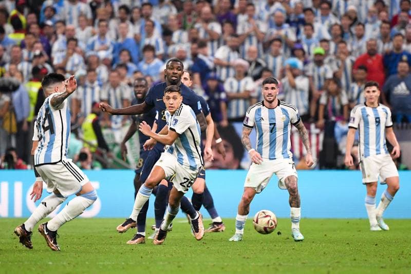 Football. FIFA World Cup. Argentina - France. 18.12.2022