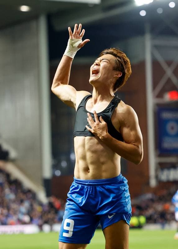 Football. UEFA Europa League. Rangers - KRC Genk. 25.09.2025