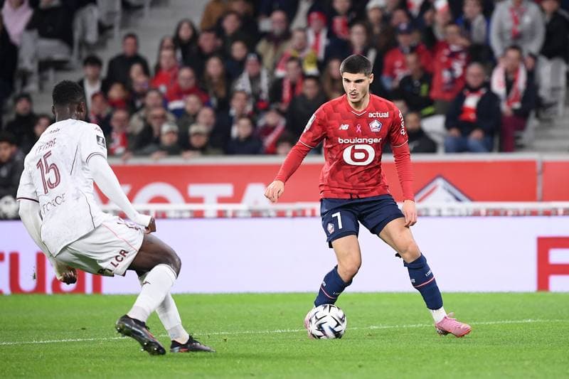 Football. Ligue 1 McDonald's. LOSC Lille - FC Metz. 26.10.2025