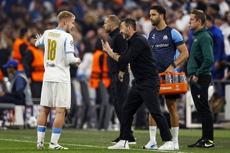 Football. UEFA Champions League. Olympique Marseille - Ajax. 30.09.2025