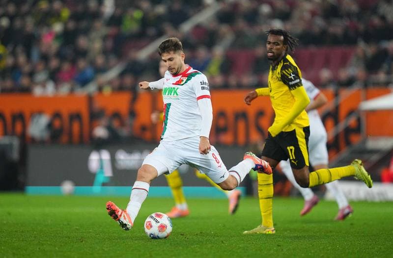 Football. 1. Bundesliga. FC Augsburg - Borussia Dortmund. 31.10.2025