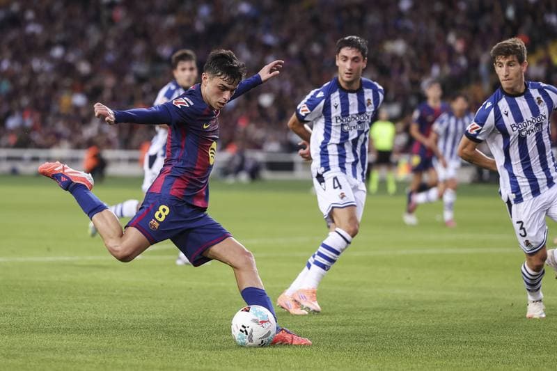 Football. La Liga. Barcelona - Real Sociedad. 28.09.2025