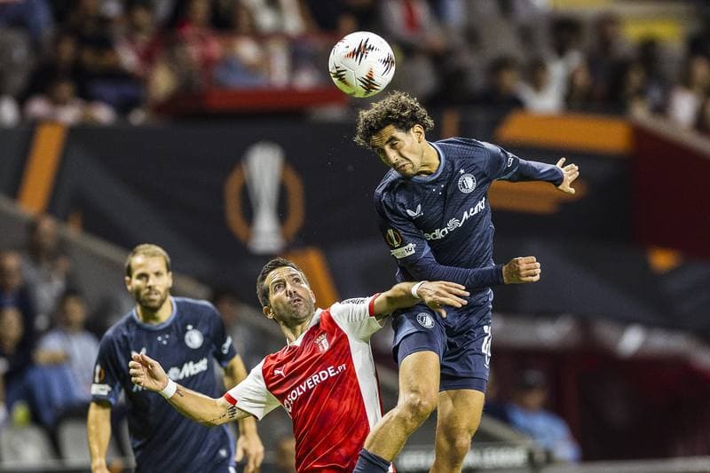 Football. UEFA Europa League. Braga - Feyenoord. 24.09.2025