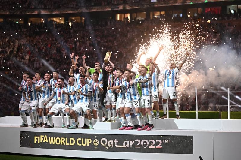 Football. FIFA World Cup. Argentina - France. 18.12.2022