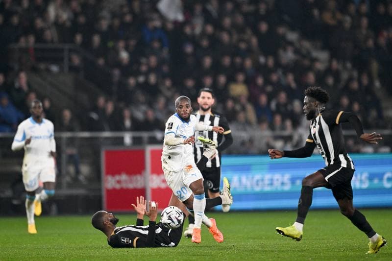 Football. Ligue 1 McDonald's. Angers SCO - Olympique de Marseille. 17.01.2026