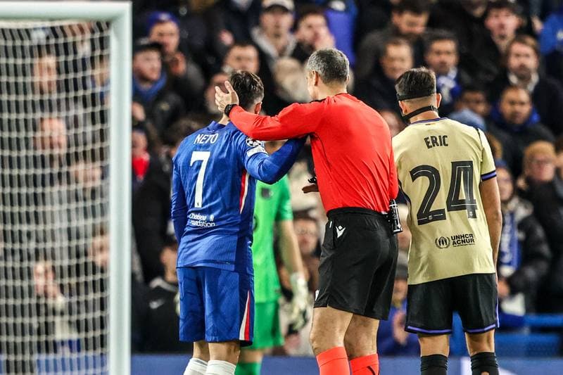 Football. UEFA Champions League. Chelsea - Barcelona. 25.11.2025