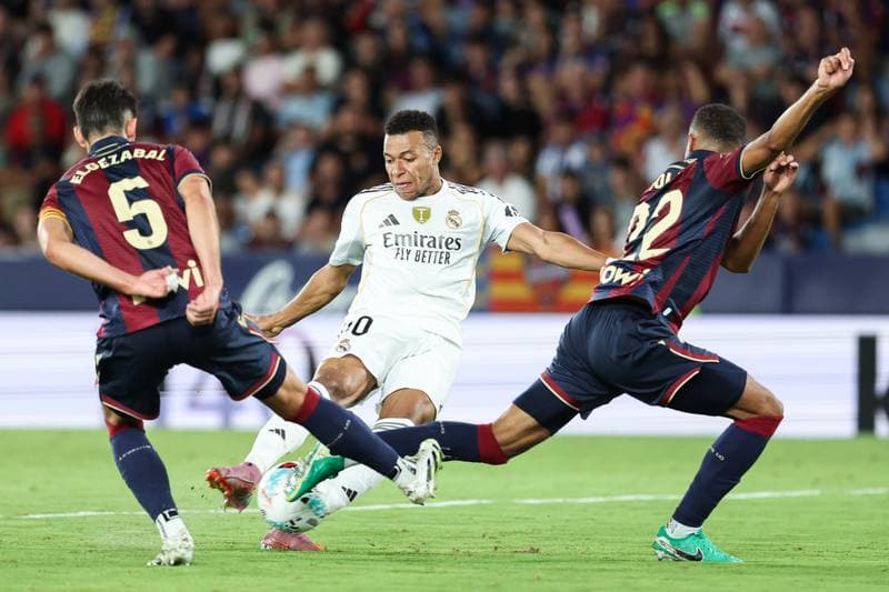 Football. La Liga. Levante - Real Madrid. 23.09.2025