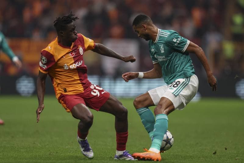 Football. UEFA Champions League. Galatasaray - Liverpool. 30.09.2025