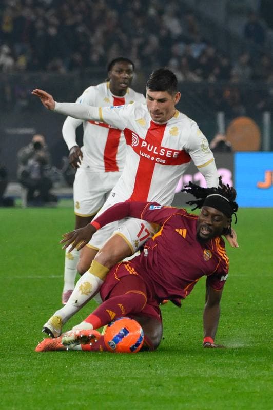 Football. Serie A. AS Roma - Genoa CFC. 29.12.2025