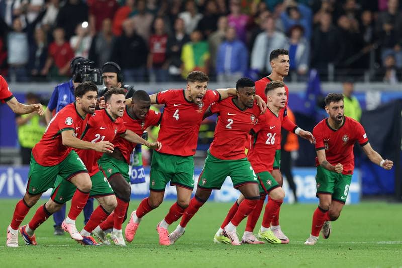 Football. UEFA EURO 2024. Portugal - Slovenia. 01.07.2024