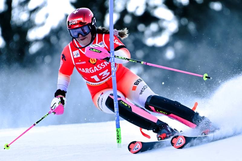 Alpine Skiing. Audi FIS World Cup. Women's Slalom. 04.01.2026