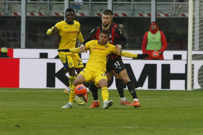 Football. Serie A. AC Milan - Hellas Verona FC. 28.12.2025