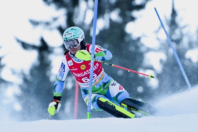 Alpine Skiing. Audi FIS World Cup. Women's Slalom. 04.01.2026